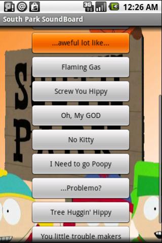 South Park SoundBoard Android Media & Video