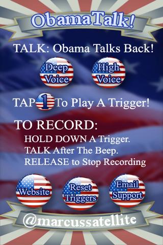 ObamaTalk! You Make Him Talk! Android Entertainment