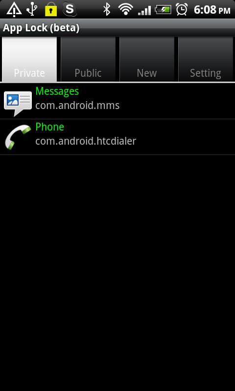 App Lock (beta) Android Tools