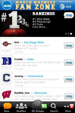 NCAA® March Madness® Fan Zone Android Sports