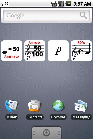 Musical Battery Widget Android Productivity