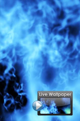 Blue Fire Live Wallpaper Android Personalization