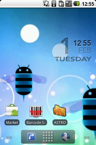 HoneyComb Wall Android Personalization