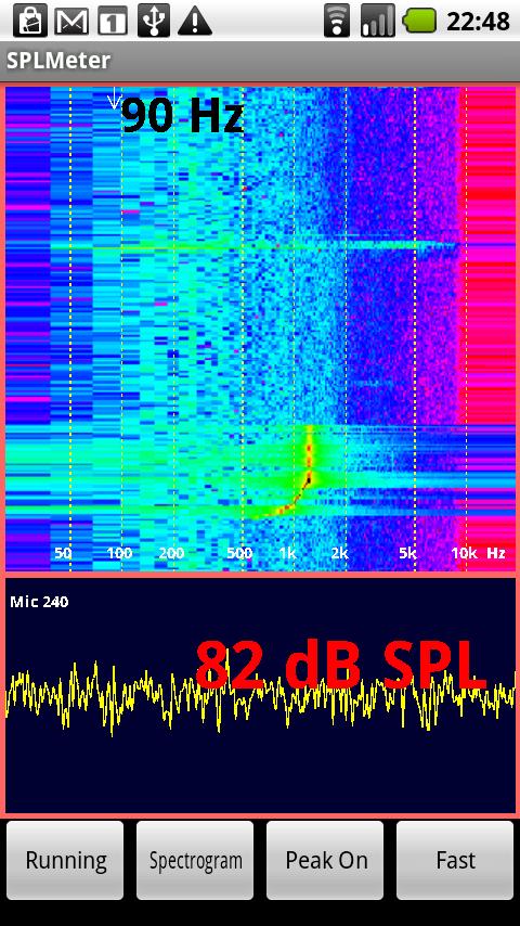 SPL and Spectrum Analyser Android Media & Video