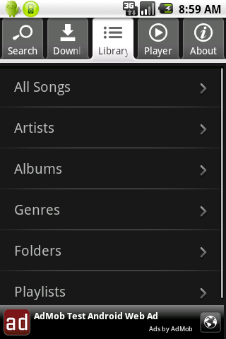 GTunes Music Android Business