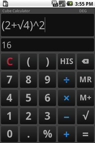 Cube Calculator Android Tools