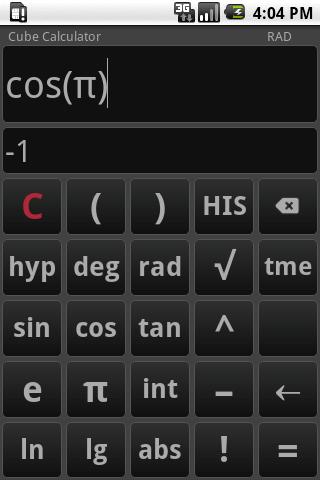 Cube Calculator Android Tools
