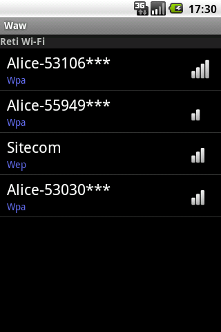 Wifi Alice Wpa Android Communication