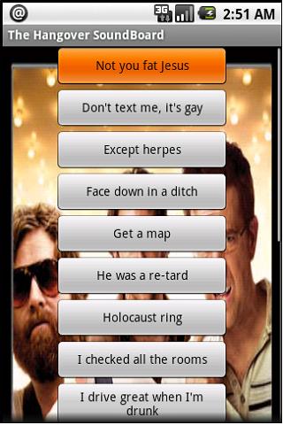 The Hangover SoundBoard Android Media & Video