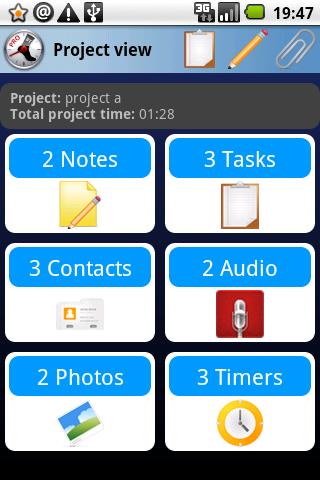 Business Time FREE tracker Android Productivity
