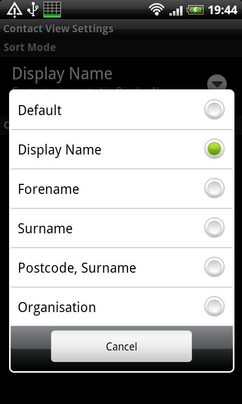 Contact View Android Tools