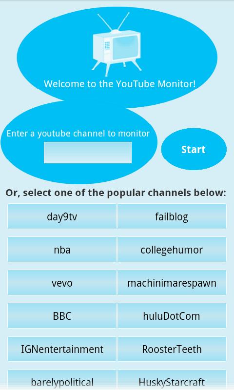 YouTube Monitor Android Media & Video
