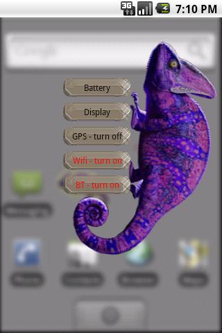 Lizard Power Android Personalization