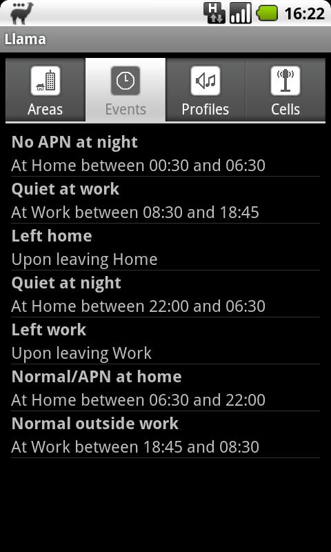 Llama – Location Profiles Android Tools