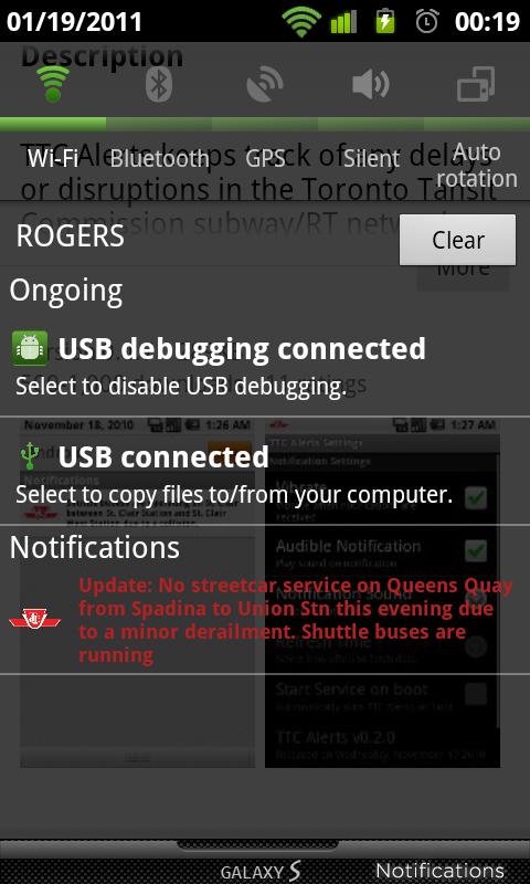 TTC Alerts Android Productivity