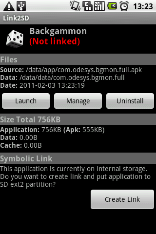 Link2SD Android Tools
