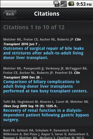 Mobile Abstracts-Search PubMed Android Reference