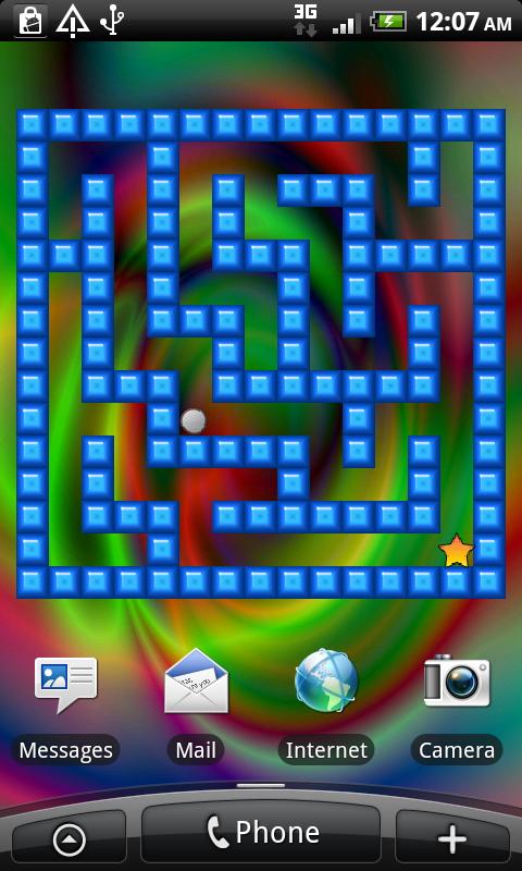 Maze Live Wallpaper Android Personalization