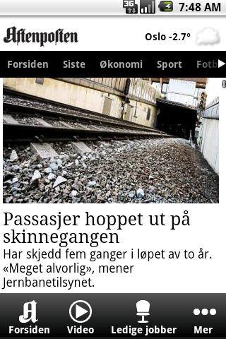 Aftenposten for Android Android News & Magazines