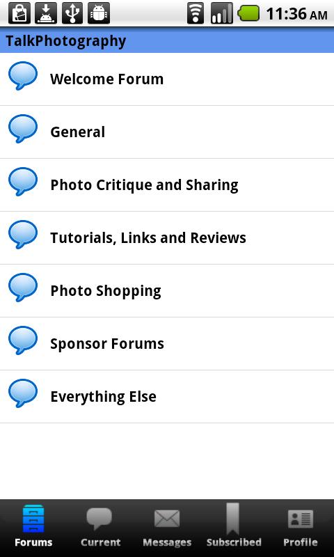 Talk Photography Forums Android Social