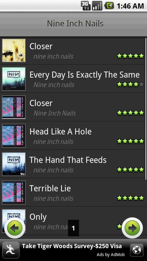 Nine Inch Nails Ringtone Android Entertainment