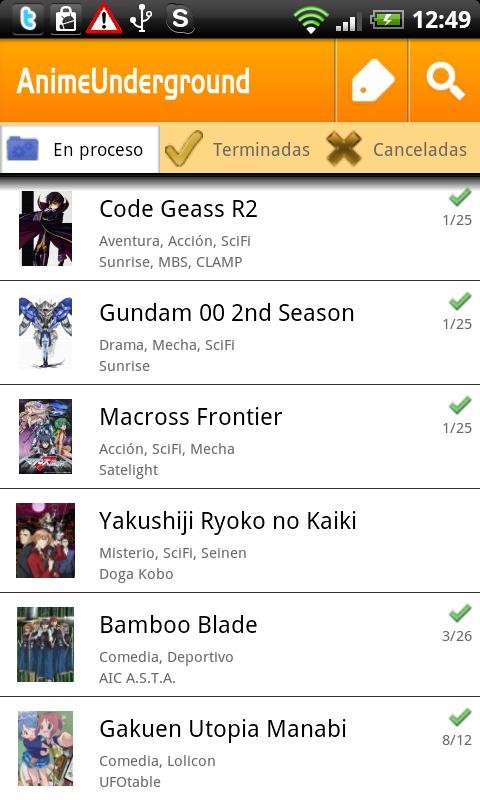 AnimeUnderground Android Entertainment