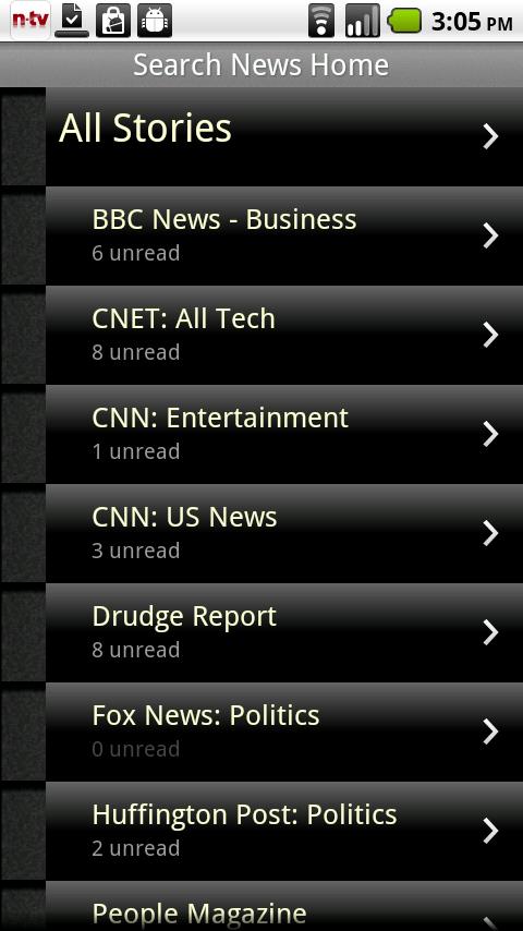 News Search & Notification Android News & Magazines