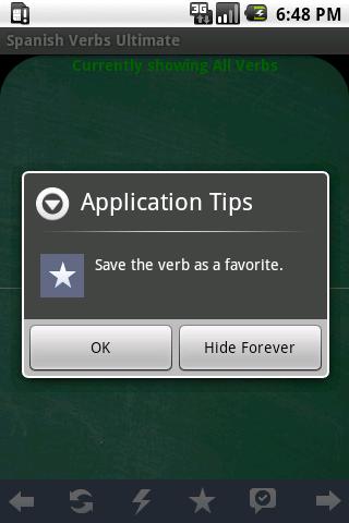 Spanish Verbs Pro Android Education