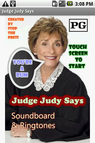 Judge Judy Says