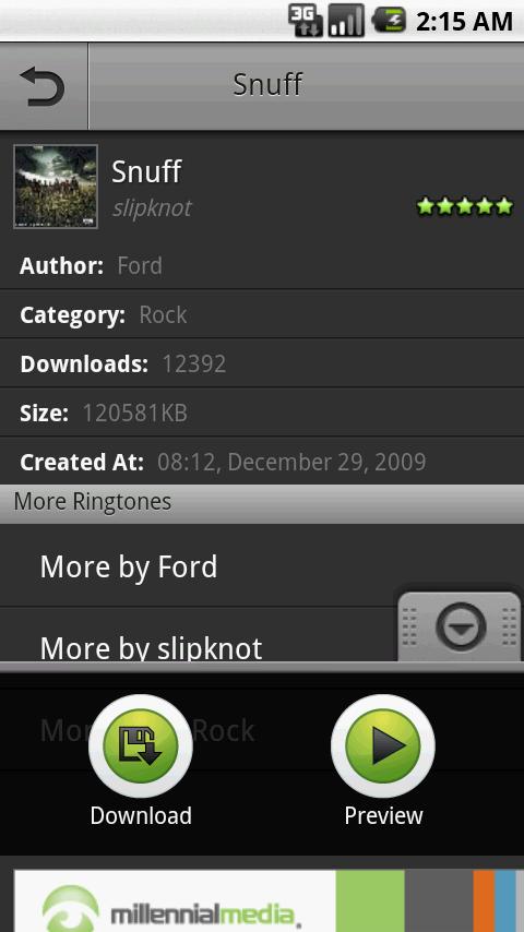 Slipknot Ringtone Android Entertainment
