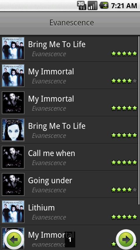 Evanescence Ringtone Android Entertainment