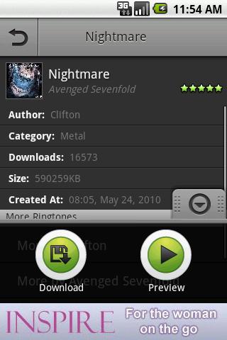 Avenged Sevenfold Ringtone Android Entertainment