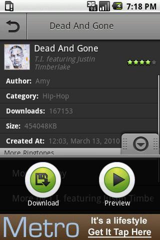 T.I. Ringtone Android Music & Audio