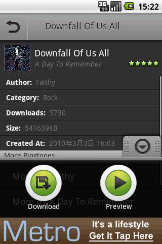 A Day to Remember Ringtone Android Music & Audio