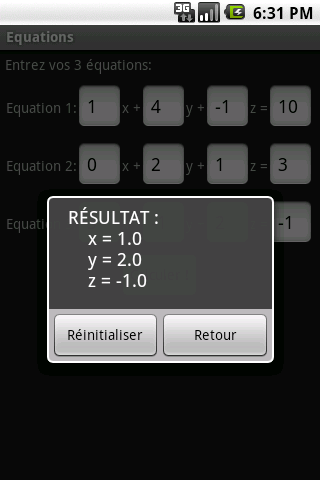 Equations Android Tools