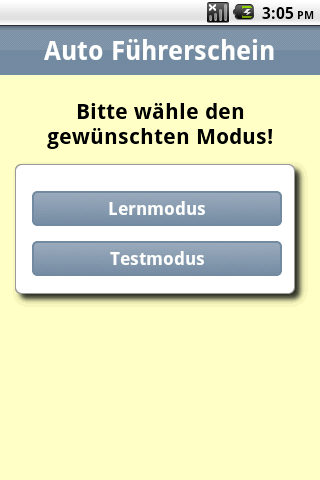 Auto Führerschein Android Education