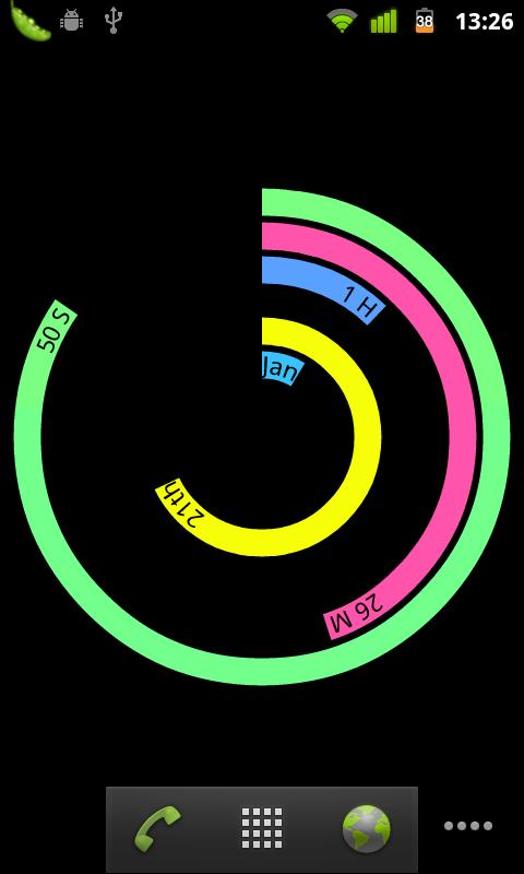 Analogy Clock Live Wallpaper Android Personalization