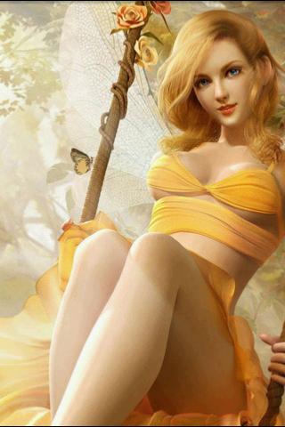 Wallpaper Pack-Fantasy Girl HD Android Entertainment