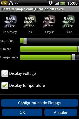 Battery snap Xtra Android Tools
