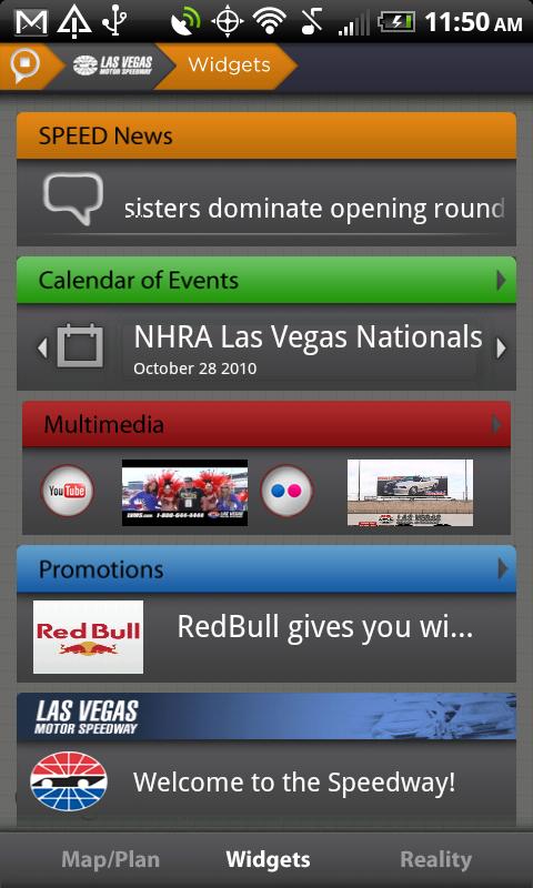 Las Vegas Motor Speedway App Android Sports