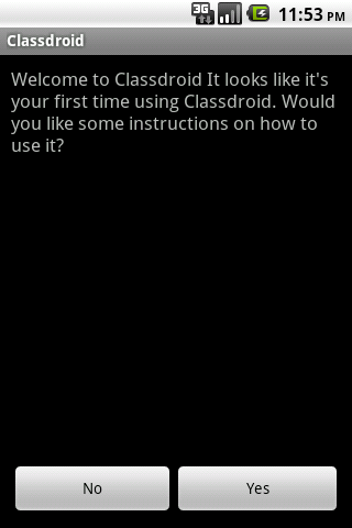 Classdroid Beta Android Productivity