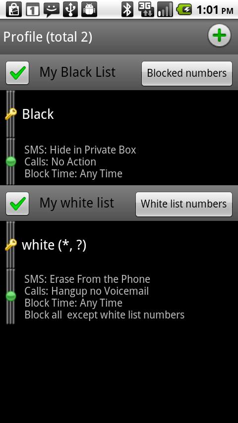 Profile Call Blocker (Trial) Android Tools