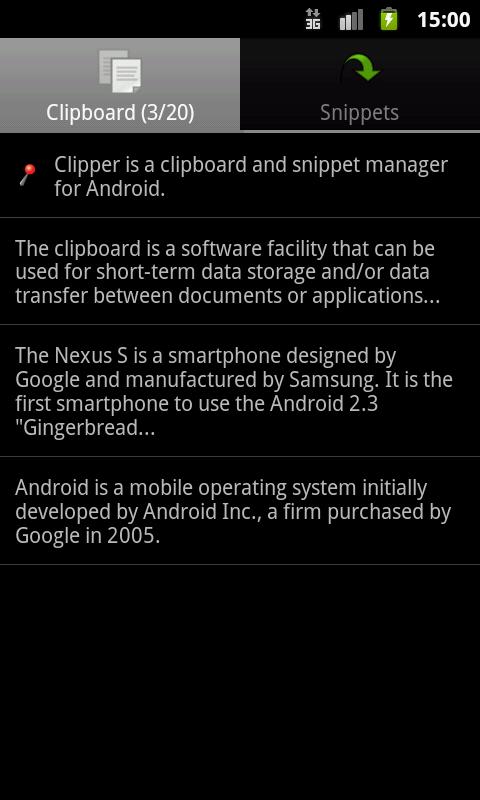Clipper Plus Android Productivity