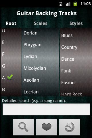 Guitar Backing Tracks Android Media & Video