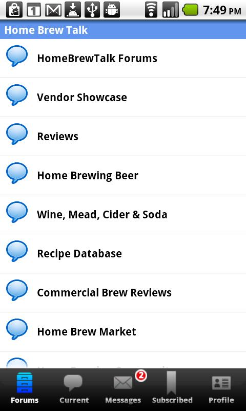 HomeBrewTalk Mobile Forum Android Social