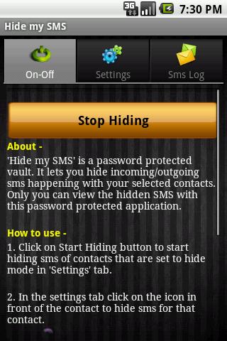 Hide My SMS / Text – Lite Android Personalization