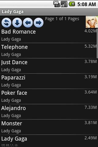 Lady Gaga ringtone Android Entertainment