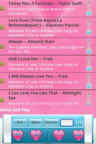 My Valentine Android Entertainment