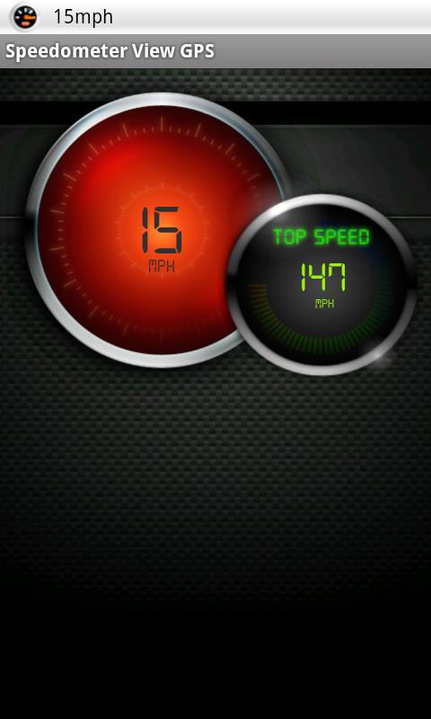GPS Speedometer Gauge /Tracker Android Travel & Local