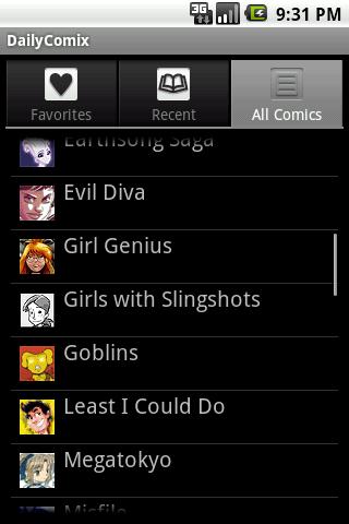 DailyComix Android Comics